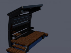 depot for the train Model 3D