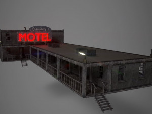 old motel 3D Model