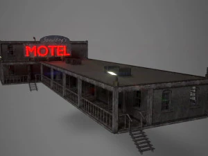 old motel 3D Model