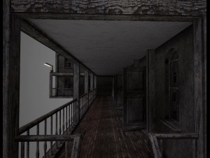 old motel 3D मॉडल