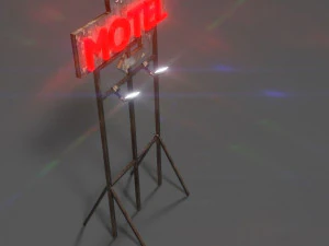 old motel 3D Model