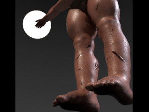 creepy baby Model 3D