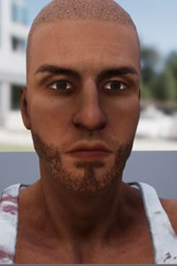realistic hero 3D Model .c4d .max .obj .3ds .fbx .stl .blend 