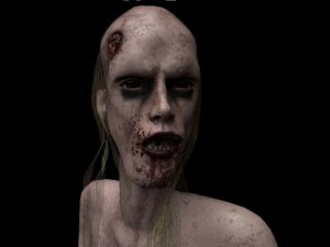 scary girl 3D Model