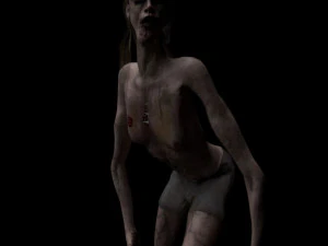 scary girl 3D Model
