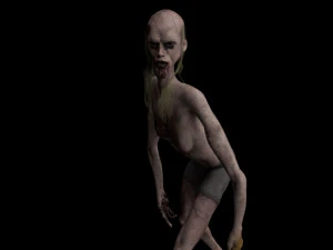 scary girl 3D Model