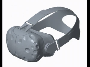 htc vive v3 headset 3D Print Model
