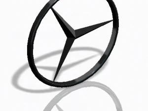 Mercedes-Logo 3D Modell