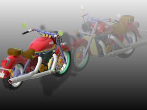 old school bike 3D Model