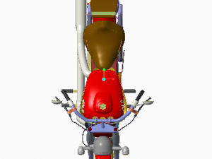 old school bike 3D Model