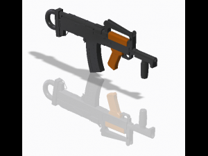 groza pubg keychain Modelo de Impressão 3D