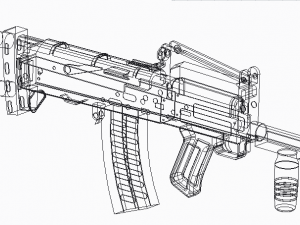 groza pubg keychain Modello di stampa 3D