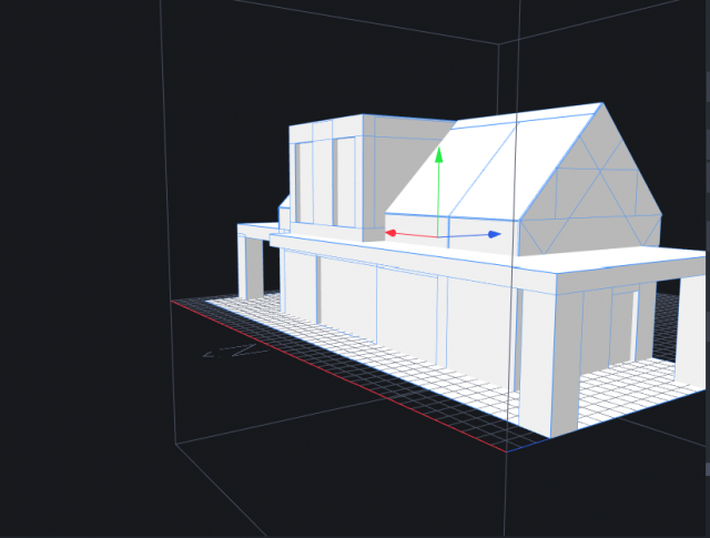 private house Modèle 3D .c4d .max .obj .3ds .fbx .stl .blend 