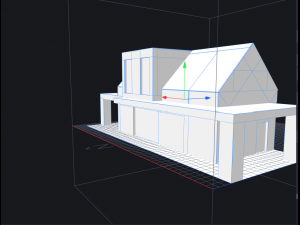 private house 3D 모델