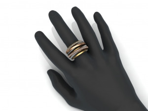de grisogono ring 3d print model Modelo de Impressão 3D