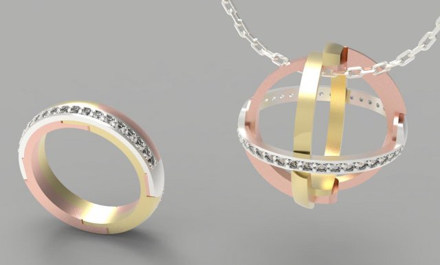 transformer ring 3d print model 3Dプリントモデル .c4d .max .obj .3ds .fbx .stl .blend 