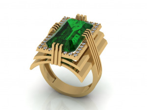 jewelry ring 3d print model Modello di stampa 3D