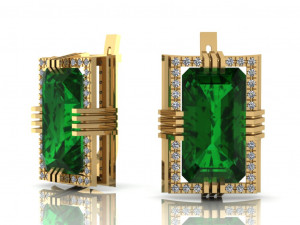 jewelry earrings 3d print model 3D Print Model