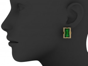 jewelry earrings 3d print model 3D Print Model