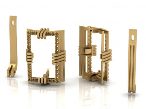 jewelry earrings 3d print model 3D Print Model