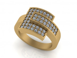 jewelry ring 3d print model Modello di stampa 3D