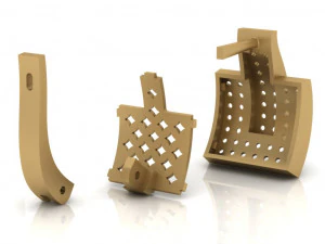jewelry earrings 3d print model 3D Print Model