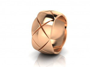 Chanel coco crush rings 3D print model