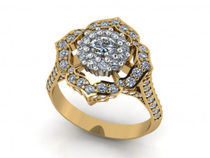 jewelry ring 3d print model Modello di stampa 3D