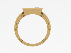 mens muslim ring 3d print model 3Dプリントモデル