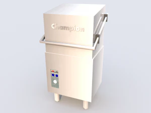 máquina de lavar louça industrial Modelo 3D