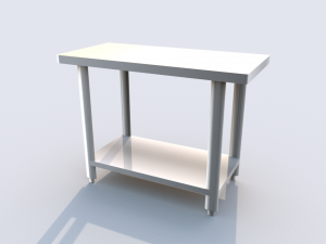 work table for the kitchen 3D Модель