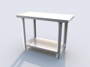 mesa de trabalho para cozinha Modelo 3D