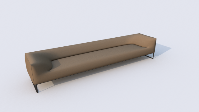 sofa Model 3D .c4d .max .obj .3ds .fbx .stl .blend 