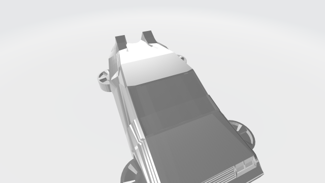 a low poly model of a conceptual model made in retro wave style 3D Model .c4d .max .obj .3ds .fbx .stl .blend 