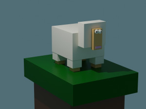square sheep 3D 모델