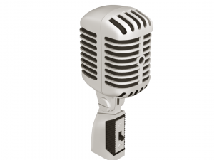 retro microphone Model 3D