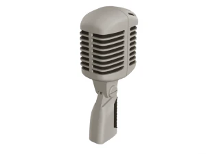 retro microphone 3D Model