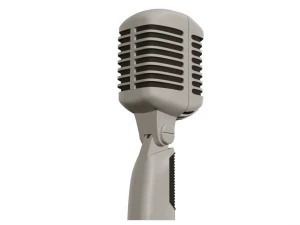 retro microphone 3D Model