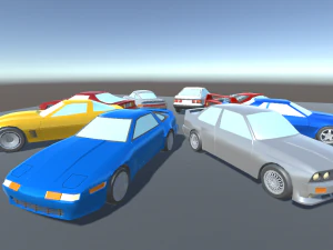 top 8 best 80s sports cars 3D Model