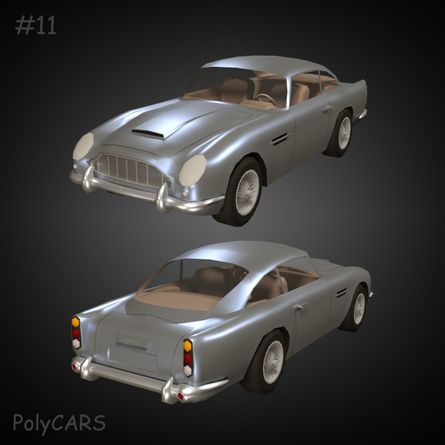 polycar n11 popculture pack Modèle 3D .c4d .max .obj .3ds .fbx .stl .blend 