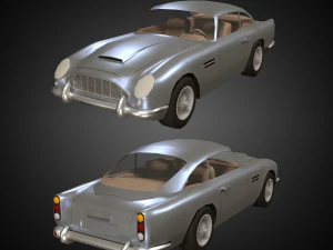 paket popkultur polycar n11 Model 3D