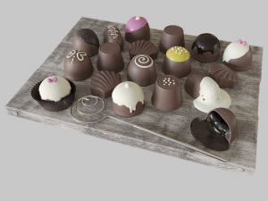chocolate set 1 3D Model
