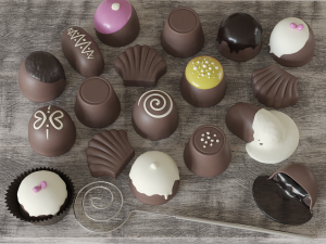 chocolate set 1 3D-Modell