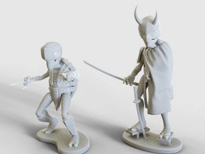 teenage mutant ninja turtles figurines tmnt 3D Model
