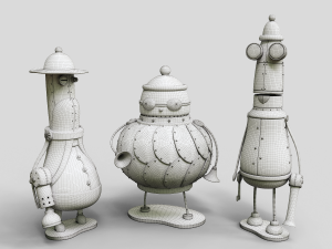 machinarium collection vol 1 Model 3D