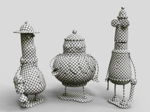 cole&ccedil;&atilde;o machinarium vol 1 Modelo 3D