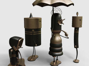 Collezione Machinarium Vol 2 Modello 3D