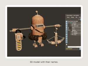 Robot War 3D Model