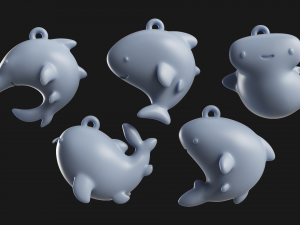 Tiny Shark Model do druku 3D