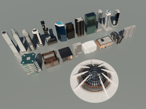 Sity pack 3D-Modell